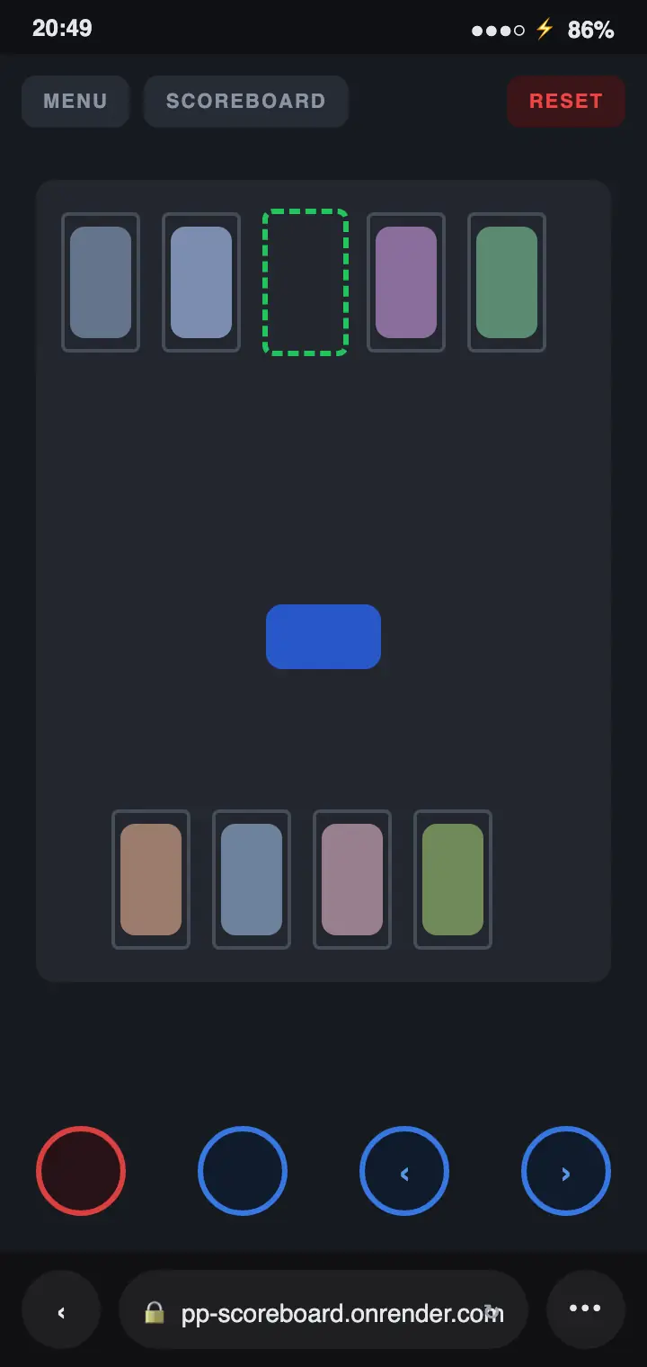 Animation of the install steps in Safari: tap Share, tap Add to Home Screen, then tap Add
